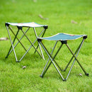 Naturehike Khaki Lightweight Portable Folding Camping Stools With Canvas Se S9X3
