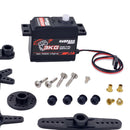 Waterproof High Torque Plastic Gear Digital Servo 3KG/0.18S 6V for 1/12 RC Cars