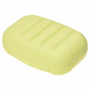 Portable Travel Soap Dish Box Case Holder Container Wash Shower Bathroom Ou