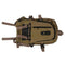 male Retro Leisure tourism canvas backpack Khaki I5V5