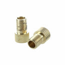 2pcs Presta to Schrader Converter Bicycle Bike Tire Valve Adaptor