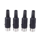 4 Pieces 5 Pin Male DIN Connector Welder Cable Connector Adapter for Equipm