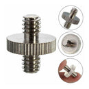 1/4" Male to 1/4" Male Threaded Camera Screw Adapter Holder NEU For Tripod G1B9