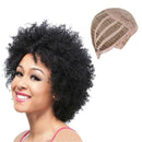 Fashion Short Curly Wig Black Hair African American Wig For Black Women 2019