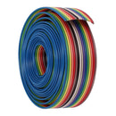 2M 1.27mm Pitch 16 Pin Flat IDC Ribbon Extension Cable Wire T8F6