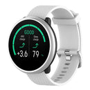 Silicone Sport Wrist Strap Watch Band w/Buckle for Polar Ignite L (White) A
