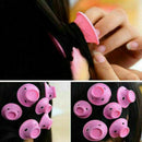 30PCS DIY Silicone Hair Curlers Set Kit Soft Rollers Hair Care No Hea E7D3