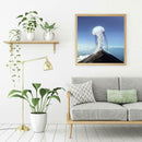 5D DIY Full Drill Diamond Painting Jellyfish Cloud Cross Stitch Mosaic Kit