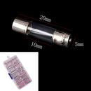 100X/Set 5x20mm Quick Blow Glass Tube Fuse Assorted Kits Fast-blow Glass FusesOZ