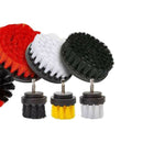 10pcs Drill Brush Car Washing Kit Detailing Power Brush with Extension Rod Auto
