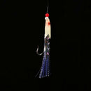 5pcs Sea Fishing Rigs Mackerel Feathers Bass Cod Lures Tackle Boat