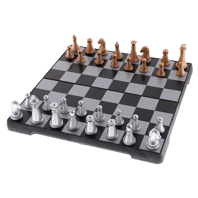Magnetic Chess Set With Folding Chess Board for Kids Children Toys