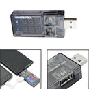 USB Charger Current Voltage Charging Detector Battery Voltmeter Ammeter A
