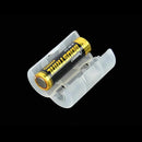 10 PCS Transparent AA to C, Battery Case Adapter Converter Adaptor