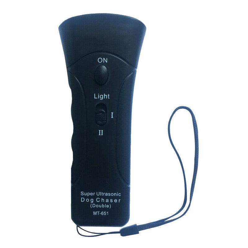 Handheld Gentle Pet Ultrasonic Trainer Dog Repeller for Safety Walking