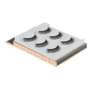 3 Pairs New Handmade Cross False Eyelashes Beauty Makeup Thick Voluminous MSEAU