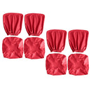 4x Office Computer Rotate Chair Slipcovers Covers