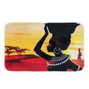3Pcs/Set Print Non Slip Toilet Bathroom Pad Character Landscape Absorbent P N4R6