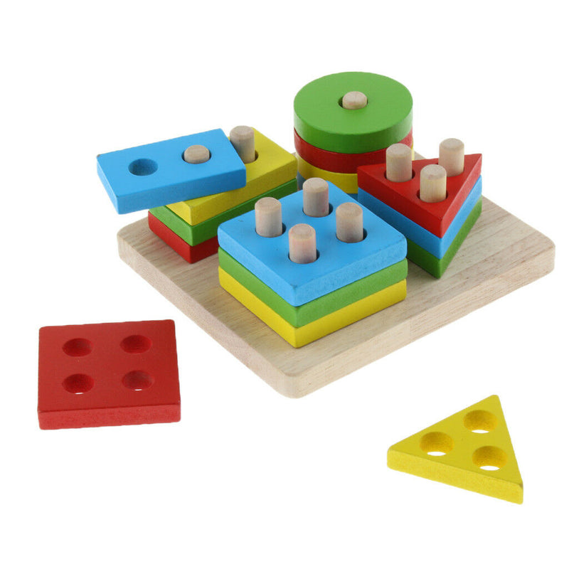 Bird Puzzle Block Chew Educational Toys Cockatiel Parakeet Parrot Train Tool