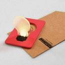 Portable Credit Card Size Wallet Purse Pocket LED Night NEW Bulb Light Lamp U7V2