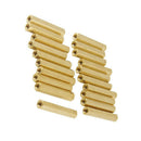 20 pieces M3 x 26 mm hexagon brass female thread Screws PCB Spacer Spacer s O7W5