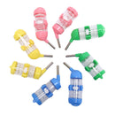 80ml Plastic Hamster Drinker Water Bottle Dispenser Hanging Pet Drinking BoSEAU