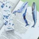 30pcs Whale Paper Bookmark for Book Holder Multifunction Bookmark StationerSEAU