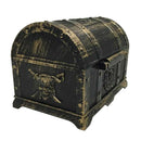 Pirate Treasure Chest 14x11x10cm  Plastic Storage Decorative Keepsake Box for
