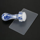 New Diy Nail Art Stamping Stamper Scraper Image Plate Transfer Manicure Too V7I2