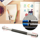 Adjustable Dual Head Pencil Extender Holder Sketch School Art Write Tool A