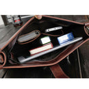 Men's Leather Shoulder Bag Messenger Crossbody Tablet Bags Handbag Satchel