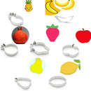 7Pcs/Set Stainless Steel Fruit Shaped Cookie Baking Mould DIY making Cake Mo Gw