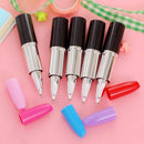 Pack of 12 Pcs 0.5 Mm Cute Cool Novelty Lipstick Shape Ballpoint Pen Office D7Q8
