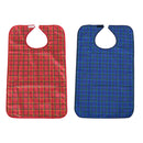 2x Washable Adults Elderly Mealtime Clothing Protector Disability Aid Bib