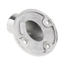 Stainless Steel Boat Hand Rail 45 Degree Round Base Fitting for 7/8" Tube