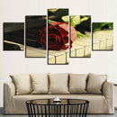 5x HD Canvas Prints Oil Paintings Living Room Artwork Framed Pictures E