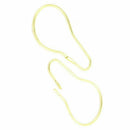 Brass metal shower curtain hook, 10 pieces P2H3