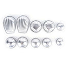 5set Aluminum Metal Bath Bomb Mold Mould For Own Fizzles Homemade Crafting  3C