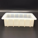Silicone Rectangle 1.2L Mould Loaf Soap Mold Toast Baking Tool DIY