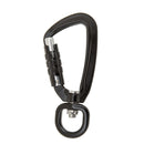 500KG Auto Locking Carabiner Rotating Ring Outdoor Hook