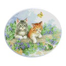 Printed Cute Cat Cross Stitch Kit 11CT Embroideery DIY Craft Sewing Supplies