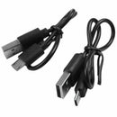 Ultra-Bright USB Rechargeable Bike COB LED Head Front Rear Tail Clip Warnin