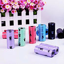 5 Rolls Pet Dog Cats Waste Plastic Bag Degradable Poop Clean Up Bags & Refills