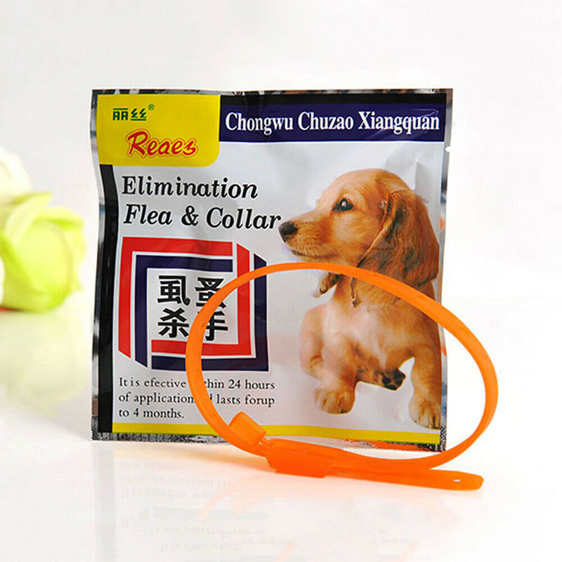 Utility Pet Dog Puppy Cat Elimination Flea Collar Anti-Flea Mosquito Trick Strap