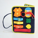 Toddlers Busy Board Learning to Dress Travel Educational Toys Birthday Gifts