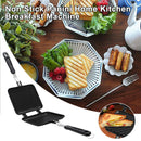 Non Stick Panini Home Kitchen Breakfast Machine Sandwich Maker Waffle Easy Clean