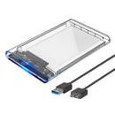 2.5 External Hard Drive Disk Case SSD / HDD Caddy USB 3.0 Portable Solid St