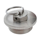 Stainless Steel Beer Keg Lid Threaded Homebrew Beer Growler Keg Lid Caps