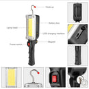 Usb Rechargeable And Durable Magnetic Hook Bracket Led Camping Light Handhe