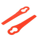 50Pcs Plastic String Trimmer Blades For Garden Lawn Mower Replacement Blade